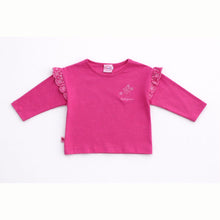 Muat gambar ke penampil Galeri, Kaos Anak Perempuan Fucshia/ Girls T-Shirt Fucshia/ RJG Holiday Essentials
