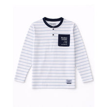 Muat gambar ke penampil Galeri, Kaos Lengan Panjang Anak Laki Putih/ Boys Long Sleeve T-Shirt White/ RJ kids Boy Sky Blue