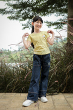 Muat gambar ke penampil Galeri, Kaos Anak Perempuan Kuning/ Girls T-Shirt Yellow/ RJG Holiday Essentials
