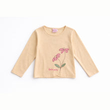 Muat gambar ke penampil Galeri, Kaos Lengan Panjang Anak Perempuan Kuning/ Long Sleeve T-Shirt Girls Yellow/ RJG Little Garden