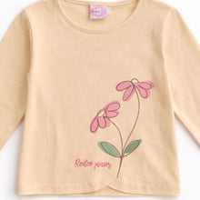 Muat gambar ke penampil Galeri, Kaos Lengan Panjang Anak Perempuan Kuning/ Long Sleeve T-Shirt Girls Yellow/ RJG Little Garden
