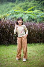 Muat gambar ke penampil Galeri, Kaos Lengan Panjang Anak Perempuan Kuning/ Long Sleeve T-Shirt Girls Yellow/ RJG Little Garden