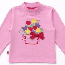 Muat gambar ke penampil Galeri, Kaos Anak Perempuan Pink/ Girls T-Shirt Pink/ RJG Holiday Essentials