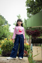 Muat gambar ke penampil Galeri, Kaos Anak Perempuan Pink/ Girls T-Shirt Pink/ RJG Holiday Essentials