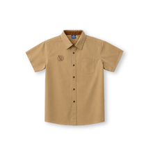 Muat gambar ke penampil Galeri, Kemeja Lengan Pendek Anak Laki Cokelat/ Boys Short Sleeve Shirt Brown/ That's Donald Latte Quack