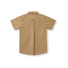 Muat gambar ke penampil Galeri, Kemeja Lengan Pendek Anak Laki Cokelat/ Boys Short Sleeve Shirt Brown/ That's Donald Latte Quack