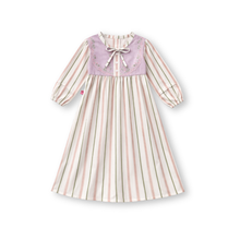 Muat gambar ke penampil Galeri, Ghamis dress anak/ Maxi Dress Girl Cream/ RJG Sarimbit Lebaran