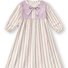 Muat gambar ke penampil Galeri, Ghamis dress anak/ Maxi Dress Girl Cream/ RJG Sarimbit Lebaran