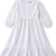 Muat gambar ke penampil Galeri, Ghamis dress anak/ Maxi Dress Girl White/ RJG Sarimbit Lebaran