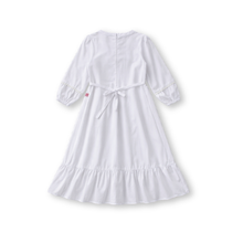 Muat gambar ke penampil Galeri, Ghamis dress anak/ Maxi Dress Girl White/ RJG Sarimbit Lebaran