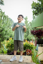 Muat gambar ke penampil Galeri, Kaos Lengan Pendek Anak Laki Hijau/ Brown Boys Short Sleeve Green/ RJ the Adventure