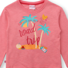 Muat gambar ke penampil Galeri, Kaos Lengan Panjang Anak Perempuan Peach/ Girls Long Sleeve T-Shirt Peach/ RJG Holiday Essentials
