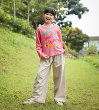 Muat gambar ke penampil Galeri, Kaos Lengan Panjang Anak Perempuan Peach/ Girls Long Sleeve T-Shirt Peach/ RJG Holiday Essentials
