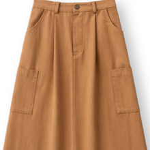 Muat gambar ke penampil Galeri, Rodeo - Rok Wanita - Qanita Long Skirt - Brown