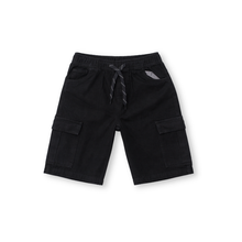Muat gambar ke penampil Galeri, Celana Pendek Anak Laki Hitam/ Boys Shorts Black/ That's Donald Latte Quack