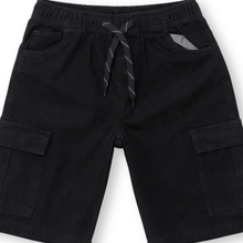 Muat gambar ke penampil Galeri, Celana Pendek Anak Laki Hitam/ Boys Shorts Black/ That's Donald Latte Quack