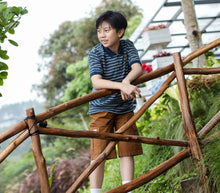Muat gambar ke penampil Galeri, Kaos Salur Anak Laki Navy / Boys Striped T-Shirt Navy/ RJ Kids Boy Little Explorer