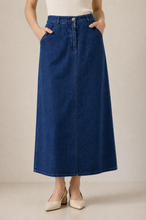 Muat gambar ke penampil Galeri, Rodeo - Rok Wanita - Haifa Skirt - Navy