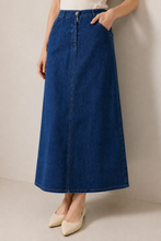 Muat gambar ke penampil Galeri, Rodeo - Rok Wanita - Haifa Skirt - Navy