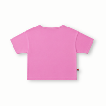 Muat gambar ke penampil Galeri, Kaos Crop Anak Perempuan Pink/ Crop T-shirt Girl Pink/ Daisy Duck Court Queens