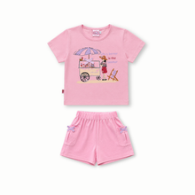Muat gambar ke penampil Galeri, Setelan Anak Perempuan Pink / Girls Set Pink/  RJG - Summer Time