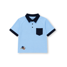 Muat gambar ke penampil Galeri, Kaos Polo Anak Laki Biru/ Boys Polo Shirt Blue/ Acak-Acak