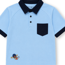 Muat gambar ke penampil Galeri, Kaos Polo Anak Laki Biru/ Boys Polo Shirt Blue/ Acak-Acak