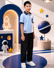 Muat gambar ke penampil Galeri, Kaos Polo Anak Laki Biru/ Boys Polo Shirt Blue/ Acak-Acak