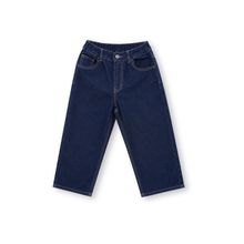 Muat gambar ke penampil Galeri, Celana Panjang Denim Anak Laki Navy/ Boys Long Denim Pants Navy/ Acak-Acak