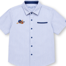 Muat gambar ke penampil Galeri, Kemeja Anak Laki Biru/ Boys Shirt Blue/ Acak-Acak