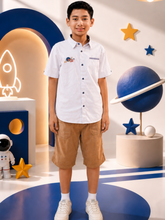 Muat gambar ke penampil Galeri, Kemeja Anak Laki Biru/ Boys Shirt Blue/ Acak-Acak