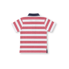 Muat gambar ke penampil Galeri, Kaos Salur Anak Laki Putih/ Boys Striped T-Shirt White/ That's Donald Team Leader
