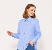 Muat gambar ke penampil Galeri, Rodeo - Atasan Wanita - Nayara Tshirt - Blue