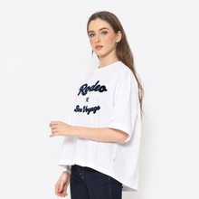 Muat gambar ke penampil Galeri, Rodeo - Atasan Wanita - Farah Tshirt - Putih