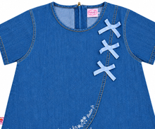 Muat gambar ke penampil Galeri, Blouse Anak Perempuan Biru/ Girls Blouse Blue/ RJG Joyful