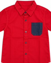 Muat gambar ke penampil Galeri, Kemeja Anak Laki Merah/ Boys Shirt Red/ Rodeo Junior Classic Club