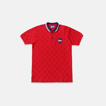 Load image into Gallery viewer, Polo Shirt/ Kaos Polo Anak Laki Red Full Print/ Donald Duck Style