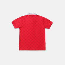 Load image into Gallery viewer, Polo Shirt/ Kaos Polo Anak Laki Red Full Print/ Donald Duck Style