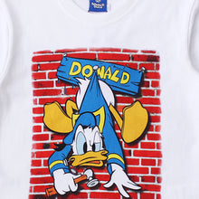 Load image into Gallery viewer, Tshirt/ Kaos Anak Laki White/ Donald Duck Printing Basic