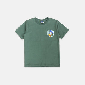 Tshirt Basic/ Kaos Anak Laki Mineral Green/ Donald Duck Printing