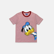 Load image into Gallery viewer, Tshirt/ Kaos Anak Laki/ Donald Duck Red White Striped