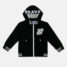 Load image into Gallery viewer, Hoodie Jacket/ Jaket Anak Laki Black Microfibre/ Rodeo Junior Donald Duck Printing