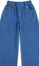 Muat gambar ke penampil Galeri, Celana Kulot Denim Anak Perempuan Biru/ Girls Maxi Denim Culottes Blue/ RJG Joyful