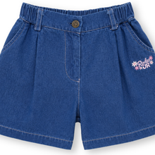 Muat gambar ke penampil Galeri, Celana Pendek Anak Perempuan Biru/ Girls Short Pants Blue/ Acak-Acak