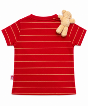 Muat gambar ke penampil Galeri, Kaos Anak Perempuan Merah/ Girls T-Shirt Red/ RJG Joyful