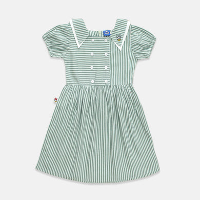 Mini dress/ Dress pendek anak Green/ Daisy Merry&Bright