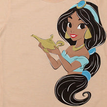 Muat gambar ke penampil Galeri, Tshirt/ Kaos Anak Perempuan Peach/ Disney Princess Jasmine and Lamp