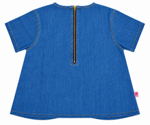Muat gambar ke penampil Galeri, Blouse Anak Perempuan Biru/ Girls Blouse Blue/ RJG Joyful