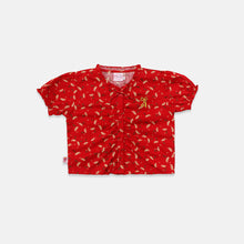 Load image into Gallery viewer, Short sleeve blouse/ Blus lengan pendek polos anak/ Rodeo Junior Girl Lunar