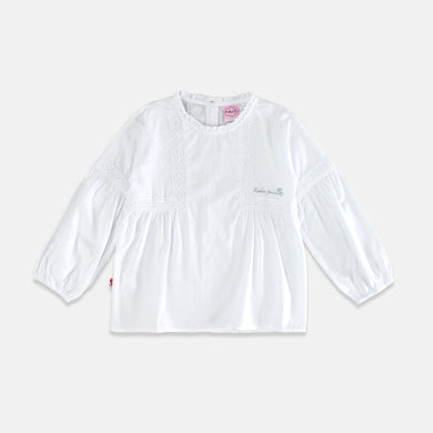 Long sleeves blouse/ Blus lengan panjang anak/ Rodeo Junior Girl Nature Tones